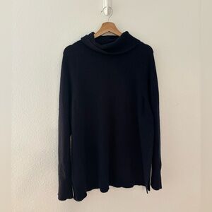 alashan cashmere blue turtleneck sweater